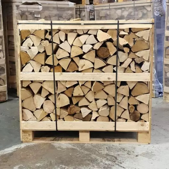 Classic Crate – Kiln-Dried Ash Firewood Logs (Approx. 400kg)